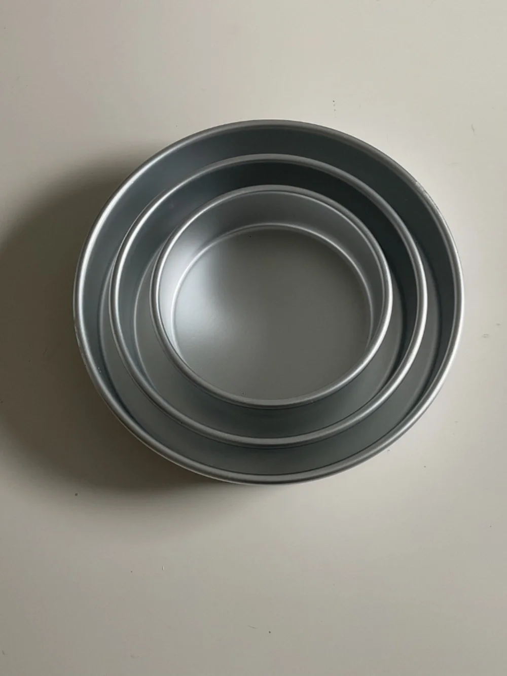 Wilton 3 Piece Round Cake Pan Set Aluminum Baking